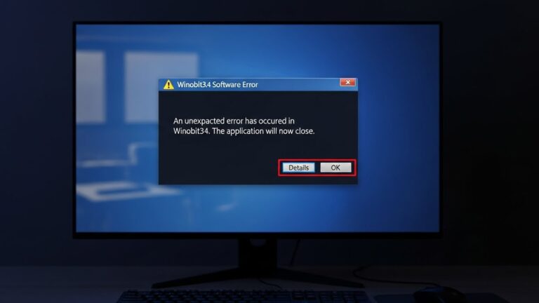 Winobit3.4 Software Error
